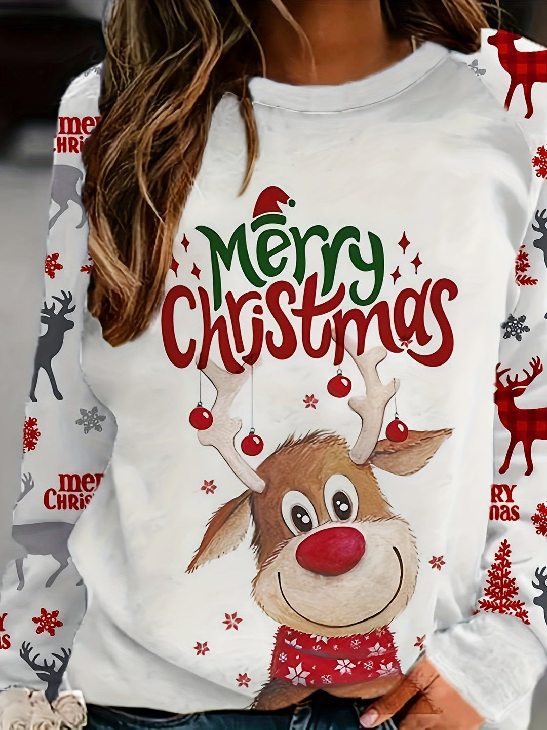 Freya | Merry Christmas Sweatshirt