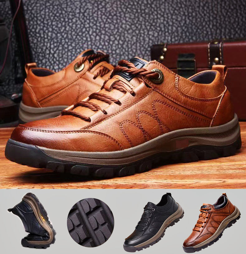 Matt - Hand-stitched Leather Casual Shoes