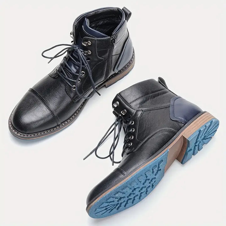 Nathan - Leather Voyager Boots