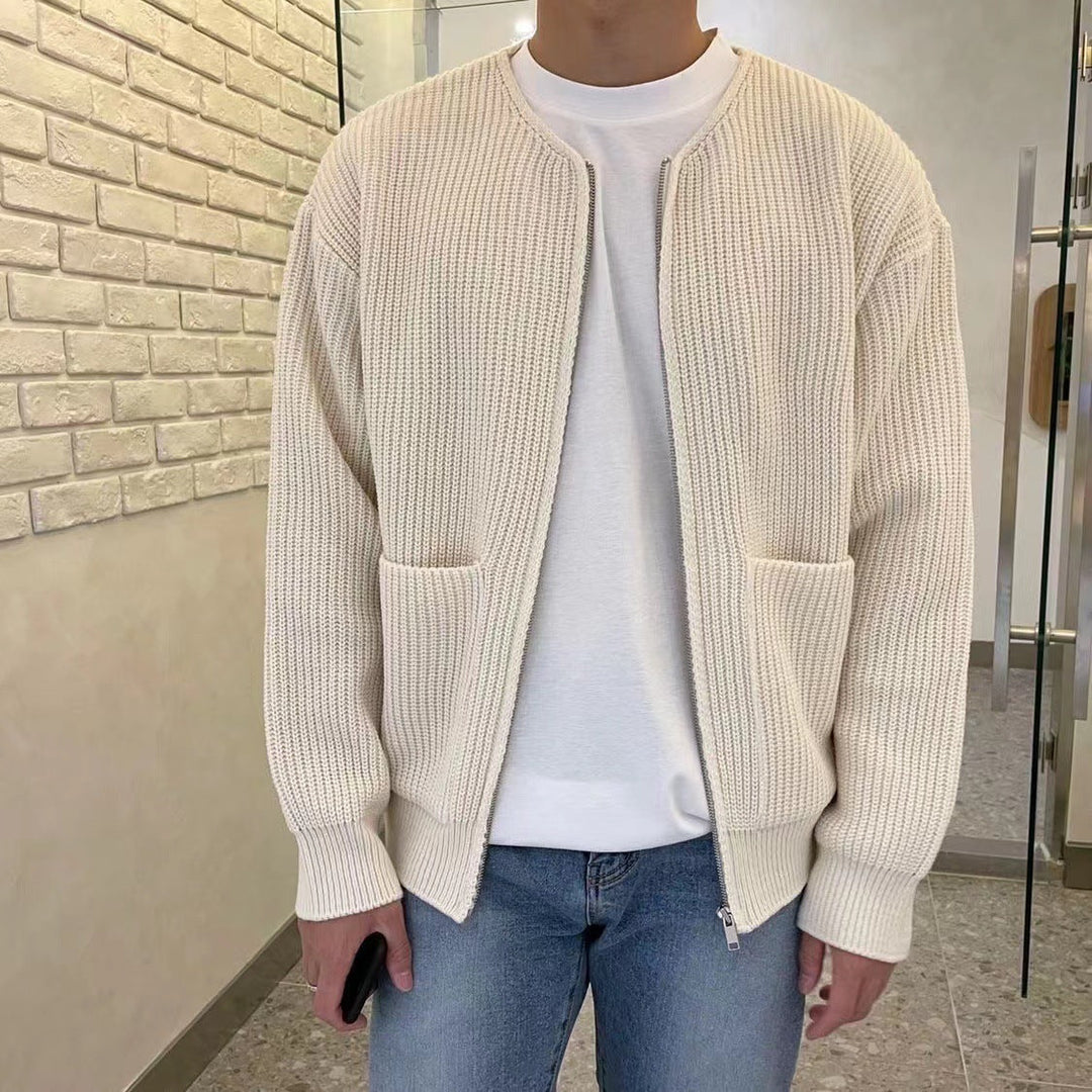 Daniel - Men's Knitted Cardigan