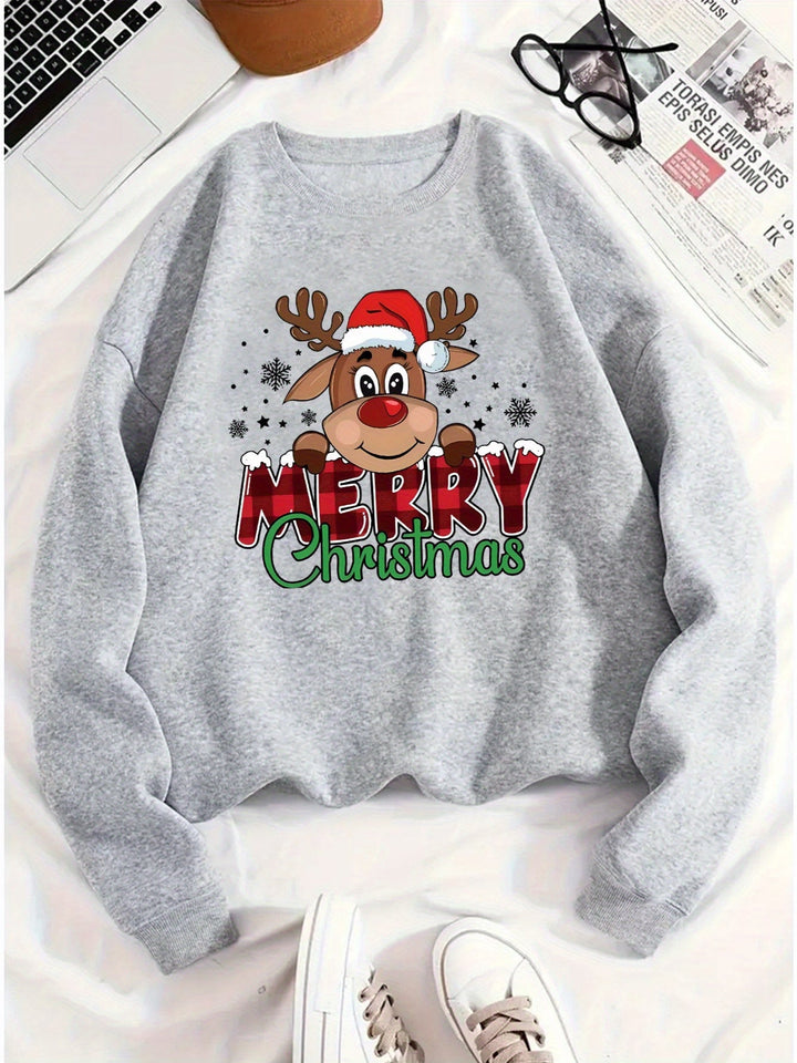 Maria | Reindeer Sweatshirt