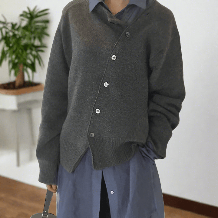 Cathy - Button-Up Cardigan