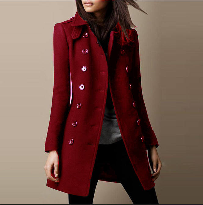 Elaiza - Classic Button Coat