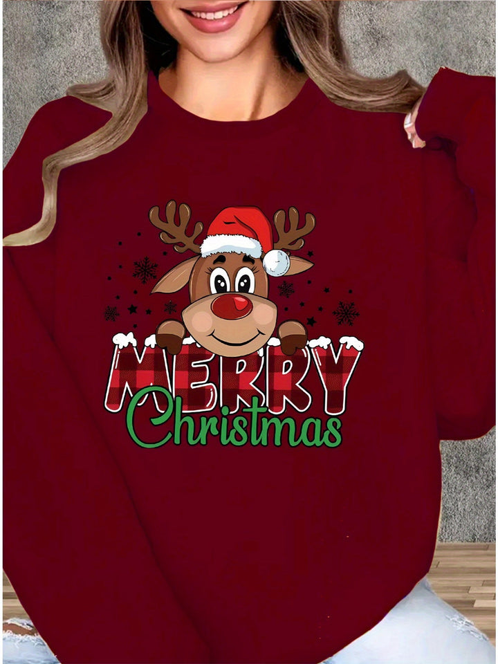 Maria | Reindeer Sweatshirt