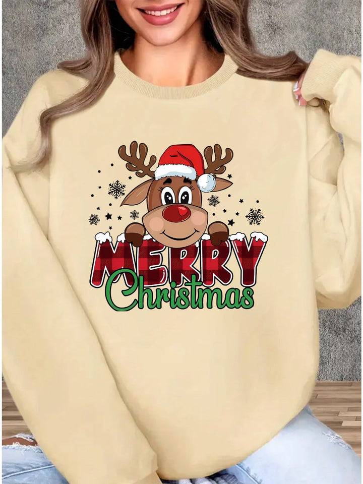 Maria | Reindeer Sweatshirt