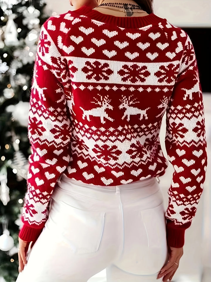 Victoria | Christmas Knit Sweater