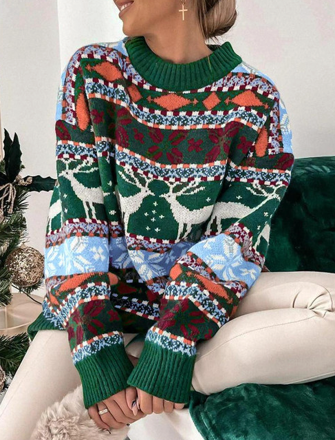 Sheila - Christmas Knit Sweater