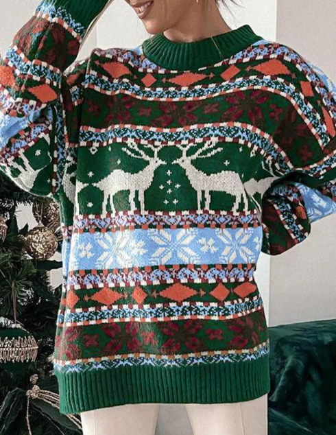 Sheila - Christmas Knit Sweater