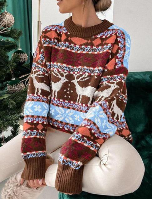 Sheila - Christmas Knit Sweater