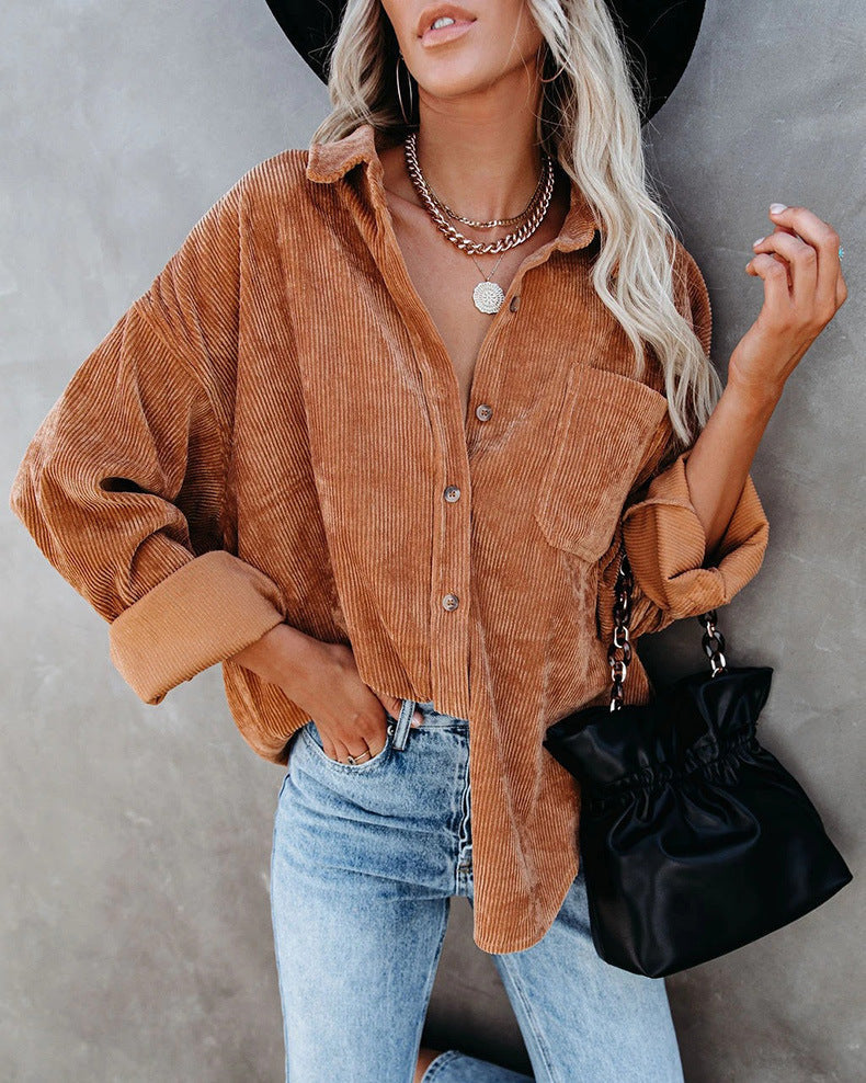 Dana - Vintage Corduroy Shirt