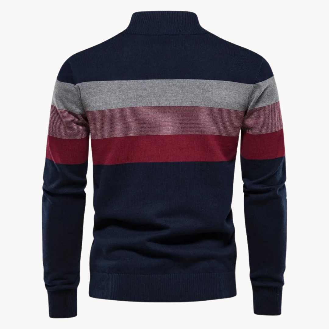 Calvin - Casual Quarter-Zip Pullover