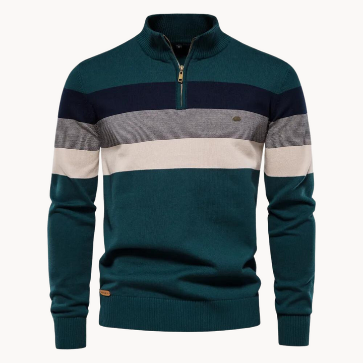 Calvin - Casual Quarter-Zip Pullover