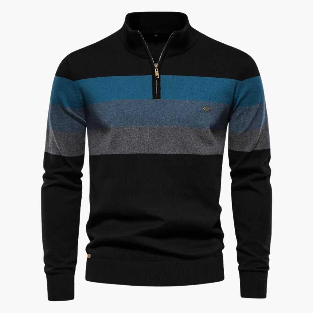 Calvin - Casual Quarter-Zip Pullover