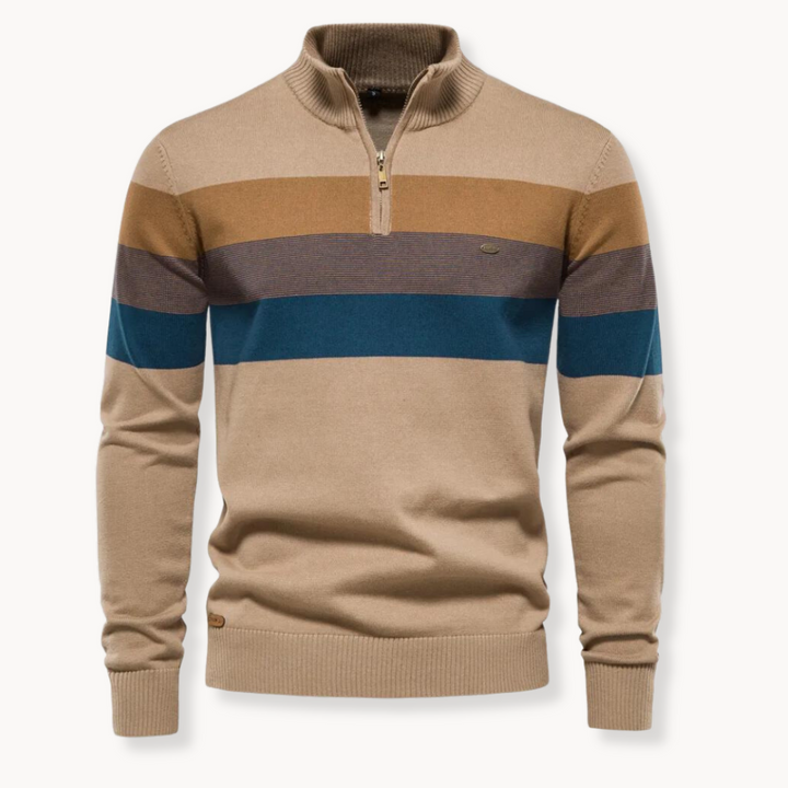 Calvin - Casual Quarter-Zip Pullover