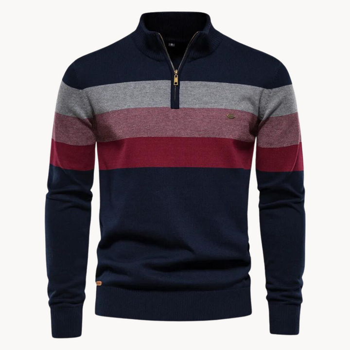 Calvin - Casual Quarter-Zip Pullover