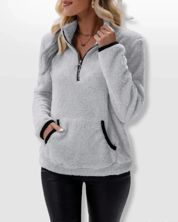 Harper - Cozy Sherpa Pullover