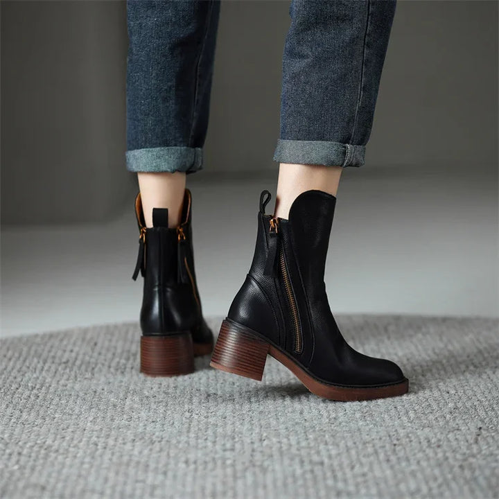 Vilma - Leather Boots