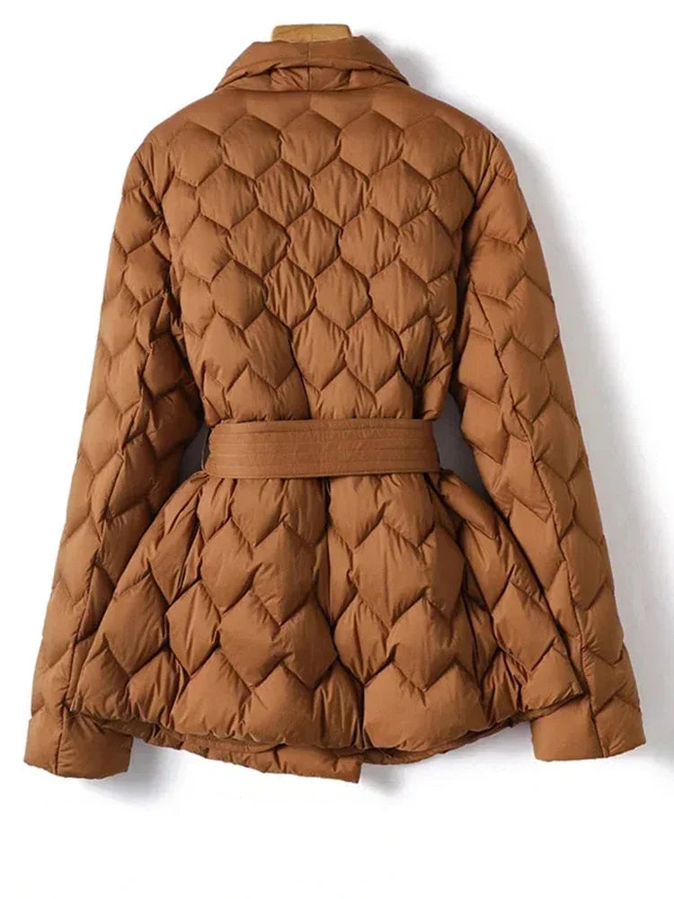 Freya - Elegant Puffer Coat