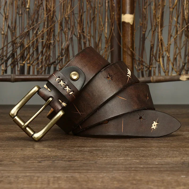 Enzo - Vintage Italian Leather Belt