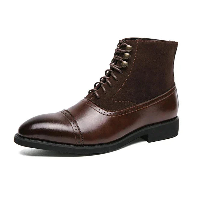 Felix - Classic Lace-Up Leather Boots