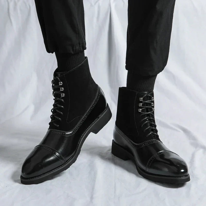 Felix - Classic Lace-Up Leather Boots