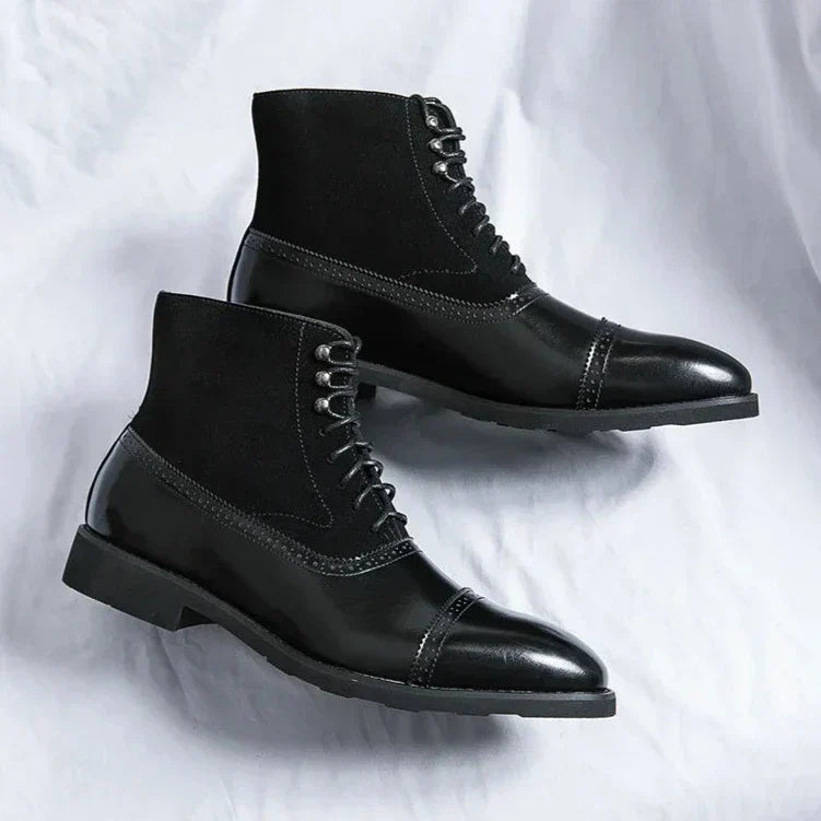 Felix - Classic Lace-Up Leather Boots