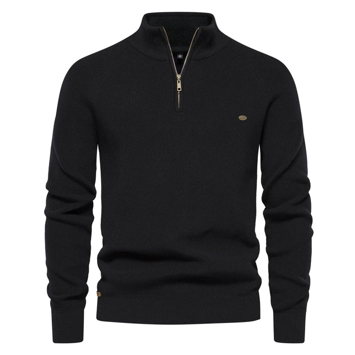 Wyatt - Casual Quarter-Zip Sweater