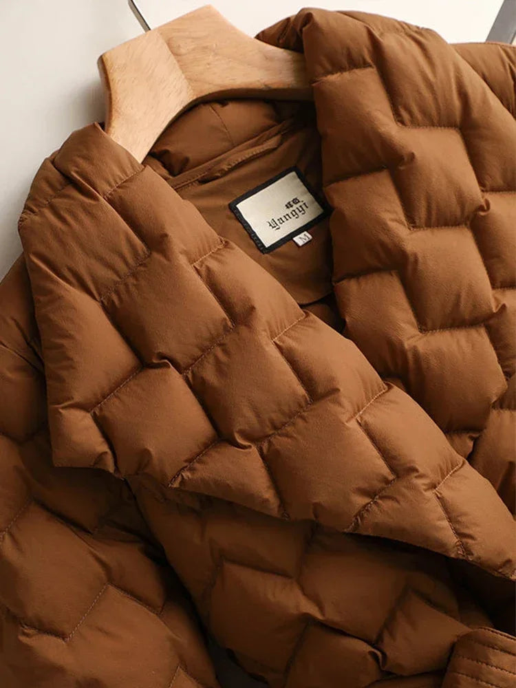 Freya - Elegant Puffer Coat