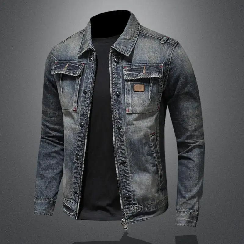 Carl - Retro-Denim Jacket