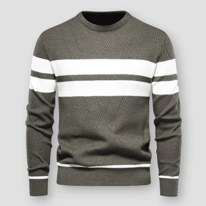 Terrence - Striped Knitted Sweater