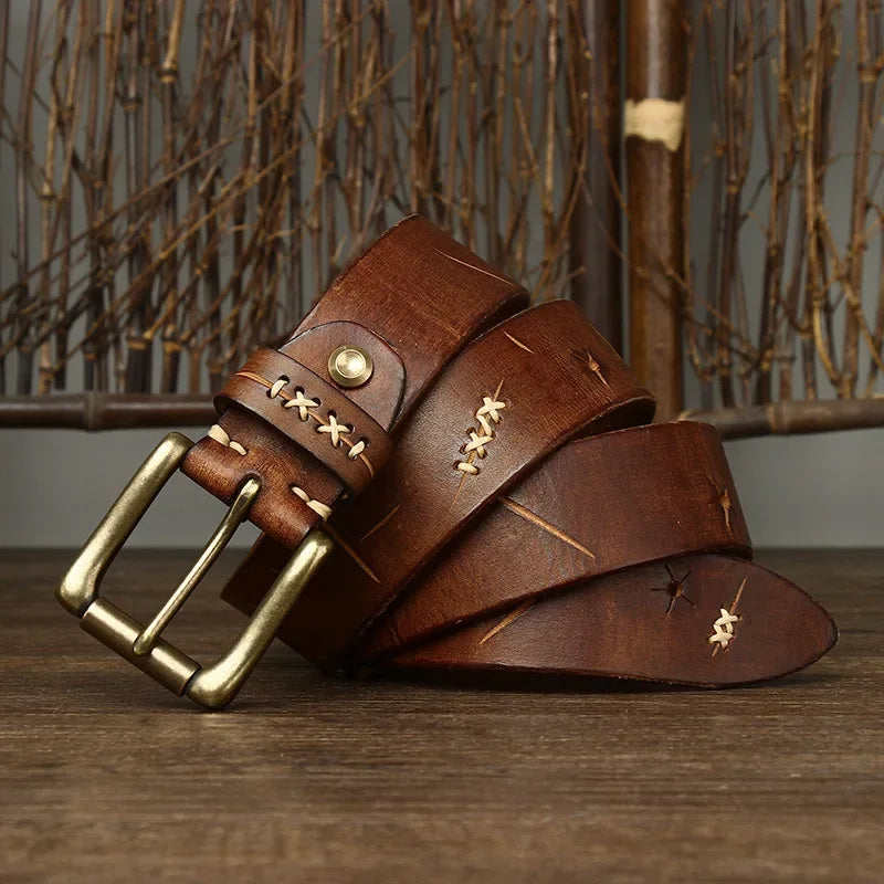 Enzo - Vintage Italian Leather Belt