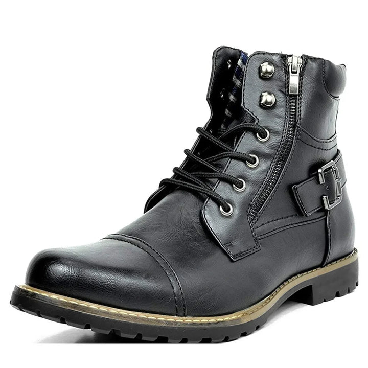 Jack - Lace-up Leather Boots