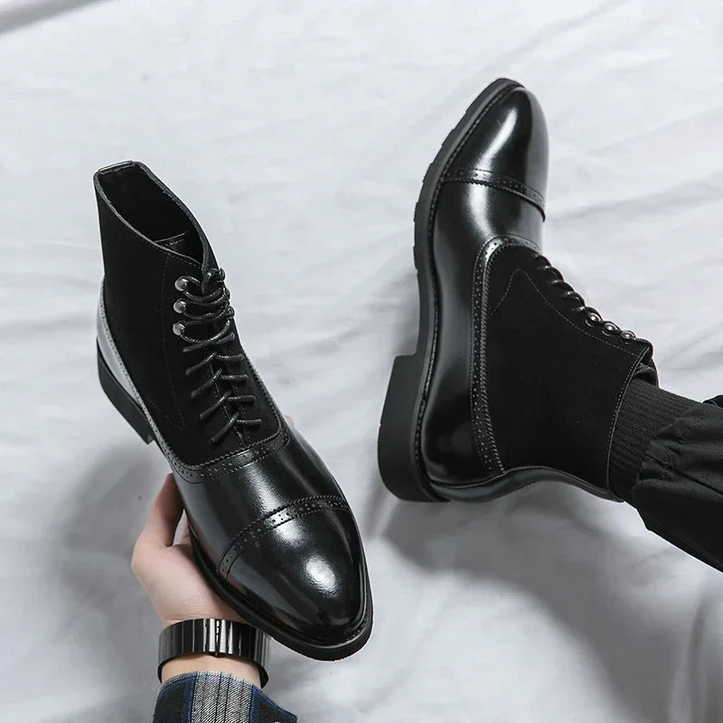 Felix - Classic Lace-Up Leather Boots