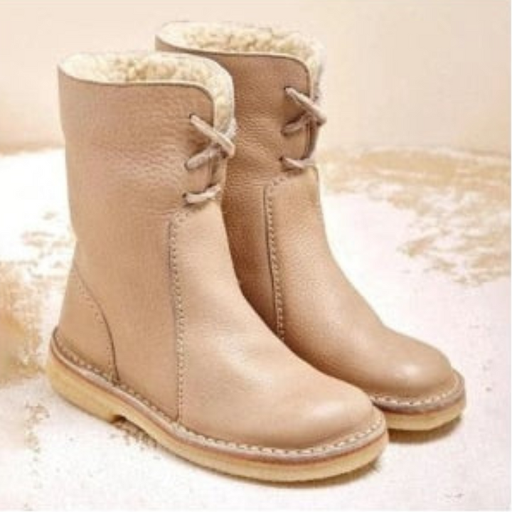 Elena - Waterproof Boots With Wool Lining