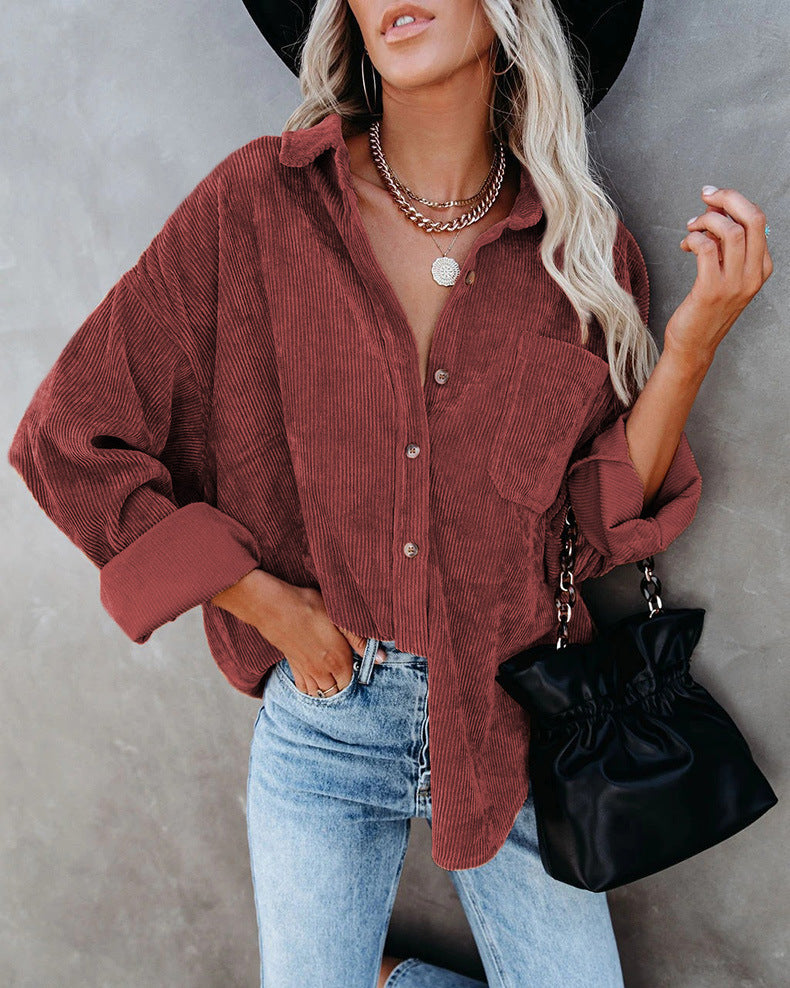 Dana - Vintage Corduroy Shirt