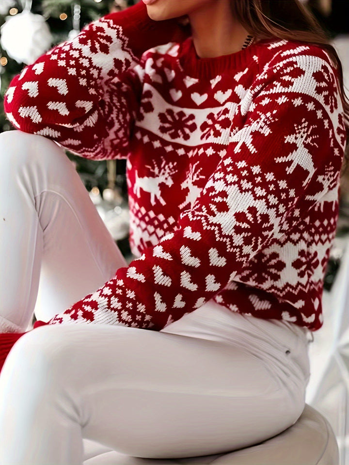 Victoria | Christmas Knit Sweater