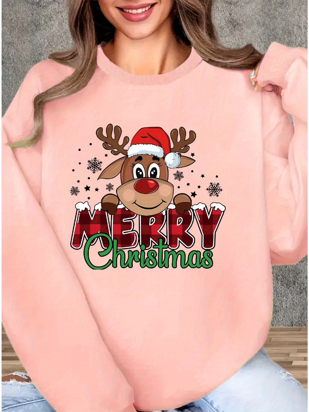 Maria | Reindeer Sweatshirt