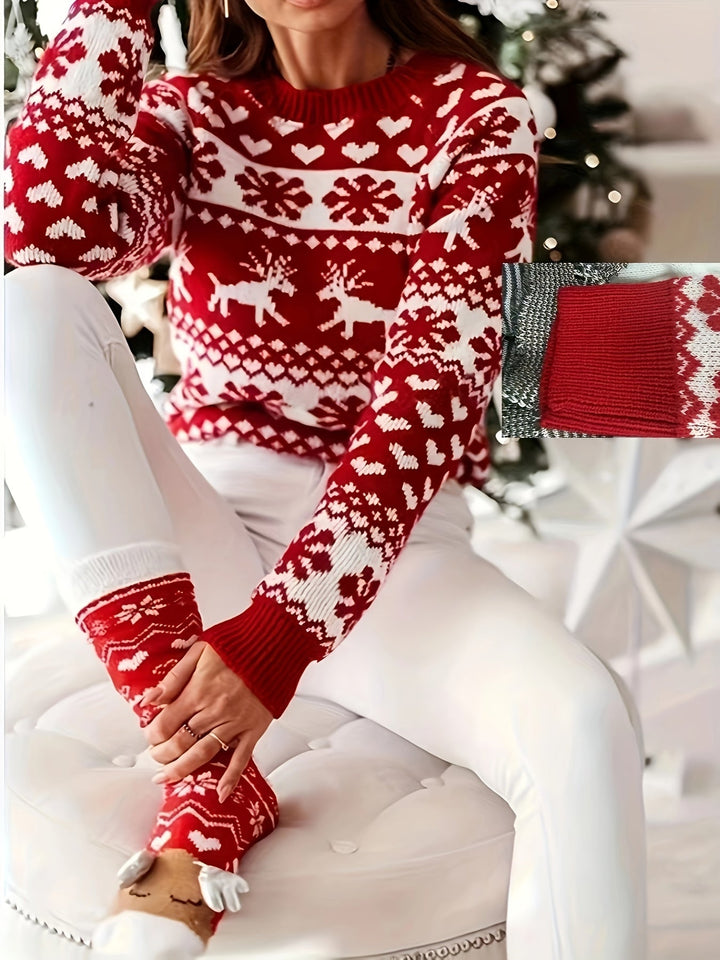 Victoria | Christmas Knit Sweater