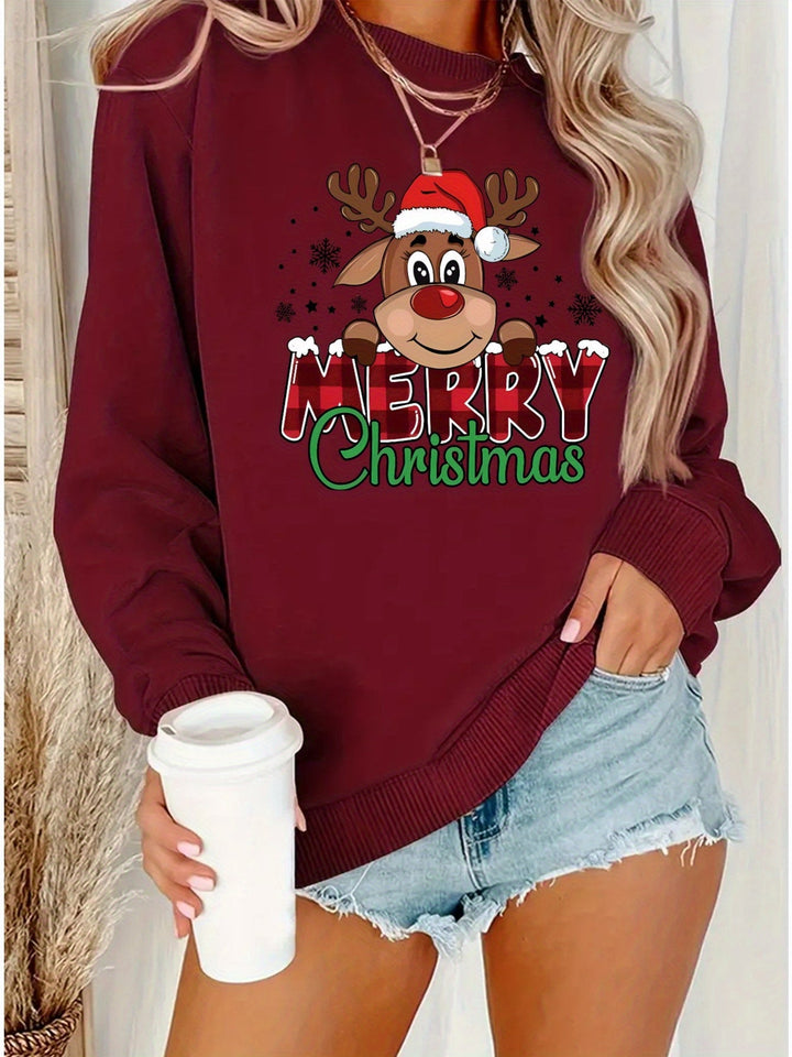 Maria | Reindeer Sweatshirt