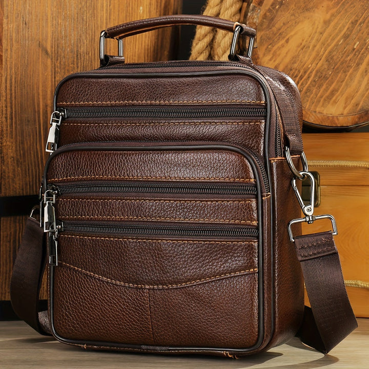 Beckett -  Retro Leather Crossbody Bag